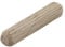 wolfcraft Langholzdübel Buche, 200 Stück I 2905000 I Zum Herstellen von Holzverbindungen I Für Brettstärken von 12-14 mm