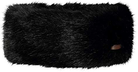 Barts Unisex Fur Headband Stirnband, Schwarz (BLACK 0001), One size (Herstellergröße: UNI)