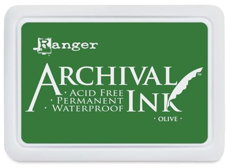 Ranger Archival Ink Pad #0-Olive