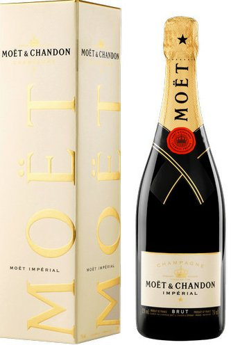 Champagne Moët & Chandon Impérial, Geschenkpackung, 4er Pack (4 x 0,75L)