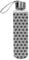 PPD Ginza Glasflasche, Glas Flasche, Trinkflasche, Sportflasche, Borosilikatglas, Transparent / Schwarz, 550 ml, 603396
