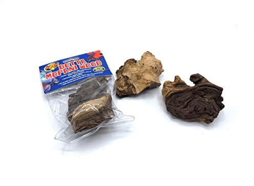 Zoo Med Betta Mopani Wood Fish Aquarium Terrarium Decoration to Create “Dark Water” Effect BA10 (Pack of 3)