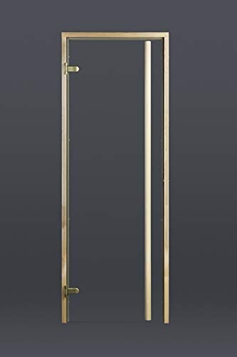 Saunatüre Klar-Glas 790 x 1890 mm