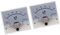 2 pezzi rettangolare accurato bianco 85C1- pannello analogico amperometro micro Amp Meter