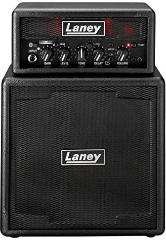 Laney MINIST-B-IRON - Amplificatore ministack Bluetooth stereo Ironheart, 2 x 3 W, colore: Nero