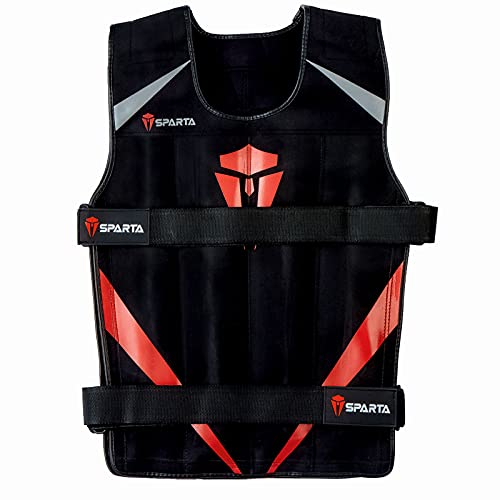 5KG, 10KG, 20KG Weighted Vest - Fully Adjustable for Running Training Weight Loss Jacket Workout Jogging Walking Boxing Training Waistcoat Strength Training, home gym Equipment for Men Women (20)