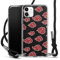 Carry Case kompatibel mit Apple iPhone 11 Hülle mit Band Handykette zum Umhängen schwarz Offizielles Lizenzprodukt Naruto Shippuden Akatsuki