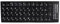 Agatige Japanese Keyboard Stickers, PVC Keyboard Replacement Sticker Black Background Letter Stickers for 10in to 17in laptop Notebook Desktop Computer, Black Background White Lettering