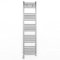 Myhomeware 400mm Wide Chrome Electric Bathroom Heated Towel Rail Thermostatic Warmer Radiator Digital Controller (400 x 1400 mm (BTU: 1366))