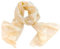 DOLCE ABBRACCIO by RiemTEX Damen Schal Tuch Stola elegante Schals und Tücher Verona aus Chiffon (Champagner)