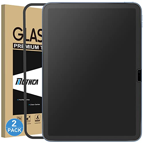 Mothca 2 Piezas Protector Pantalla Mate para iPad 11ª Generación 2025 11 (A16) / iPad 10ª Generación 2022 10.9, Antihuellas e Antireflejo 2,5D