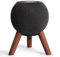 GGMM HomePod Mini Ständer, HomePod Mini Halterung, Dock aus Holz mit Metallrahmen, Black Walnut
