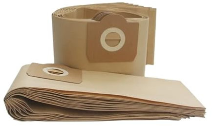 5 * sacs d'aspirateur, sac à poussière, sac en papier filtrant Compatible for Karcher A2204 A2656 WD3200 WD3300 Compatible for Rowenta RB88 RU100 RU101