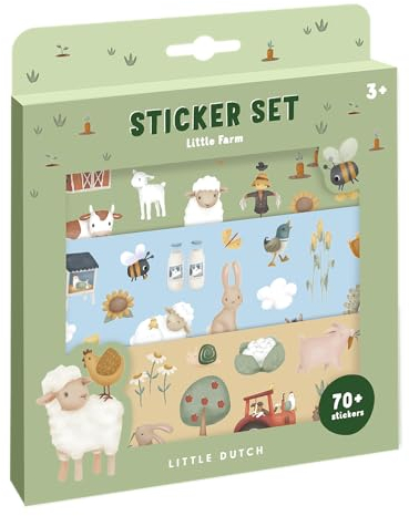 Little Dutch 125643 Aufkleber-/ Stickerset - Little Farm