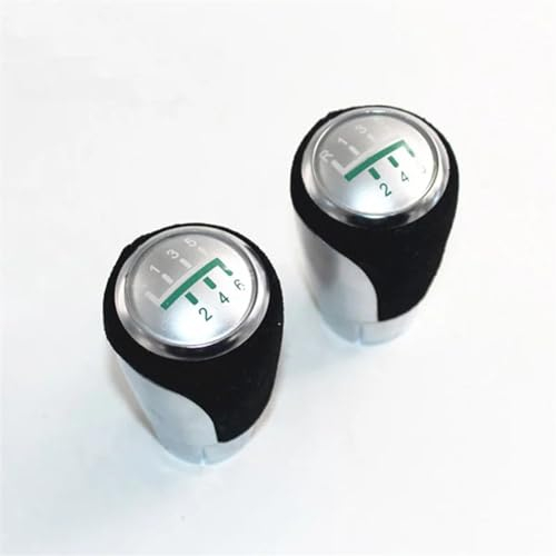 Schalthebel Für E60 E87 E90 E46 E36 Alle Serien Schaltknauf Stick Shift Knöpfe 6 Geschwindigkeit und 5 Geschwindigkeit Auto Getriebekopf(6 Speed)
