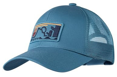 BUFF®| Kappe Explore Trucker Männlich Weiblich Erwachsene Verstellbar, Komfortabel, Atmungsaktiv, Qualität, Modern, Outdoor, L/XL, Bleu