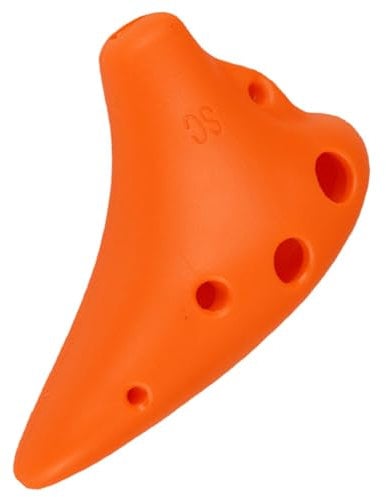 Okarina-Instrument, 6-Loch-Okarina | 6-Loch-Flöte SC Key,Tragbares Okarina-Instrument mit Trageband, Tutorial-Liederbuch für Kinder, Erwachsene, Anfänger, leicht zu erlernen