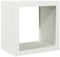 vidaXL Rastrelliera per Legna da Ardere Bianca 60x40x60 cm in Acciaio, Porta Legna, portalegna da Esterno, portalegna da Interno, Porta ceppi