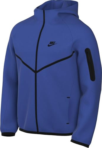 Nike Tech Windrunner Hoodie Mit Durchgehendem Reißverschluss Für Herren, Game Royal/Black, HV0949-480, M