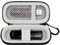 USB Stick Aufbewahrung Tasche kompatibel mit SanDisk/für Samsung/für PNY Flash-Laufwerk, Memory Stick Thumb Drive Datenspeicher Tasche, 16/32/128GB Elektronisches Zubehör Organizer Halter (Schwarz)