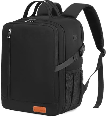 Lossga Cabin Bags 56x45x25 Underseat Anti Theft Carry-ons, Travel Backpack Cabin Size Hand Luggage Bag with Water Bottle Holder