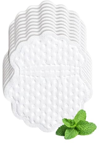 Sweat Absorbent Pads - 20PCS Underarm Stickers, Waterproof Breathable Comfort, Non-Woven Fabric, Charcoal Fiber and Borneol Infused, Non-Woven Fabric Design | Daily Use, Outdoor, Personal Care