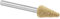Kutzall Original Taper Rotary Burr, 1⁄8 Shaft, Fine - Woodworking Attachment for Dremel, Foredom, DeWalt, Milwaukee. Abrasive Tungsten Carbide, 1⁄4 (6.3mm) Head Dia. X 1⁄2 (12.7mm) Length, T-14-EG