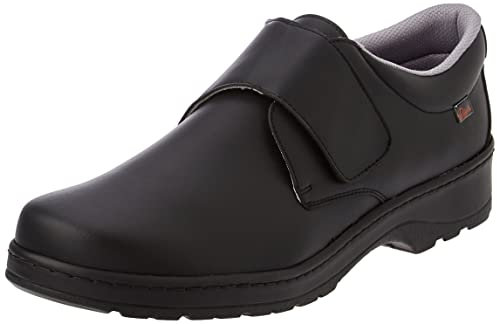 DIAN Milan-SCL Liso Color Negro Talla 44, Zapato de Trabajo Unisex Certificado CE EN ISO 20347 Marca