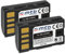 2X Akku BN-VF808 für JVC GR-D... / GZ-HD... / GZ-MG... / GZ-MS... / GY-HM100 / GS-TD1 - Siehe Kompatibilitätsliste!