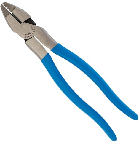 Channellock 369 9-1/2-Inch High Leverage Linesman Plier