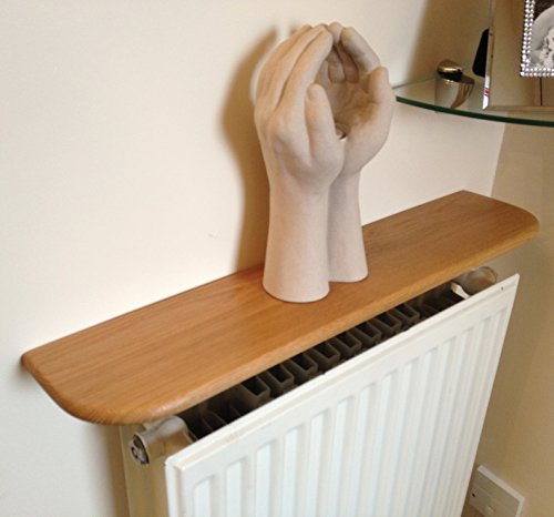 Solid Oak Radiator Shelf- Pre Finished 600 x 150 x 20mm