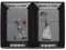 ZIPPO – Day of Dead Skulls 2er Set - Iron Stone – Sturmfeuerzeug, nachfüllbar, in hochwertiger Geschenkbox
