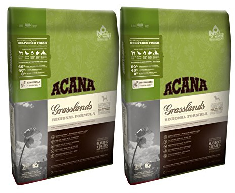 2 x 11.4 kg Acana Regionals Wiesen Trockenfutter für Hunde AVSL Bügelkopfhörer