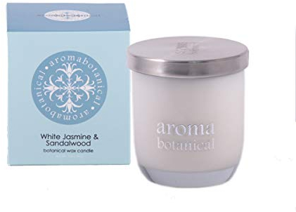 houseproud Botanical Duftkerze aus ätherischen Duftölen (blau: Jasmine & Sandalwood)