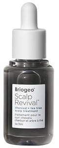 Briogeo Scalp Revival Charcoal + Tea Tree Scalp Treatment, Scalp Serum to Soothe a Dry, Flaky, Itchy Scalp, Vegan, Phalate & Paraben-Free - 30ml