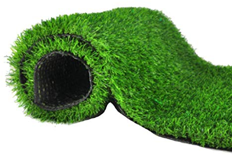 YNFNGXU Kunstrasen 30mm Flor Hoch Kunstrasenteppich Wasserdicht Grün Gartenterrasse Rasendekoration 2x1m (Size : 2x4m)