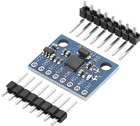 AZDelivery GY-521 MPU-6050 3 Axis Gyroscope and Accelerometer 6DOF Sensor Module 16 Bit AD Converter Data Output IIC I2C Compatible with Arduino and Raspberry Pi including E-Book!
