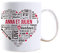CADEAUX.COM - Mug Personnalisé En Céramique avec Deux prénoms - Mots d'amour - Résiste Au Micro-ondes Et Lave Vaisselle - Idée Cadeau Personnalisé Avec Deux Prénoms