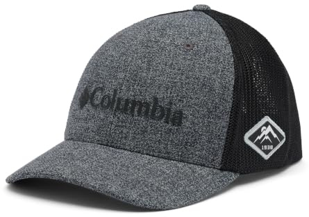 Columbia Damen Mesh Ball Cap Baseballkappe, Grill Heather/Black, S-M