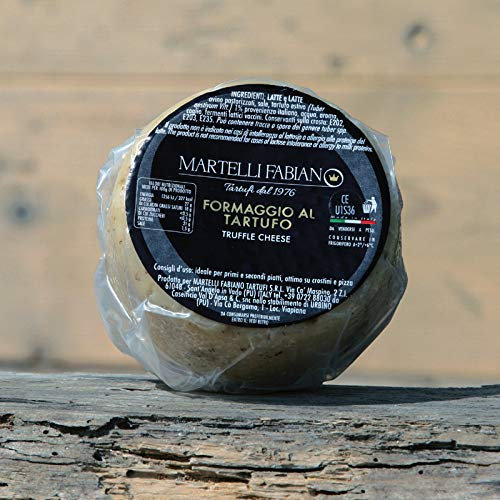 Formaggio al Tartufo Stagionato 350g circa - Martelli Fabiano Tartufi