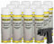 BREHMA 12x Unterbodenschutz Steinschlagschutz Spray schwarz 500ml UBS mit Spraydosenhandgriff
