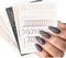 French Metallic Line Nail Art Stickers Decals 8 Sheet Self-Adhesive Rose Gold Metal Curve Stripe Design Manicure Tips Nail Decoration for Women Girls