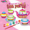 Koolbitz DIY Painted Tea Set For Kids, Art & Craft Pretend Play Kit With Paint & Brushes, Customizable Tea Party Indoor Outdoor Fun Activity Educational Gift For Age 3+ Kids