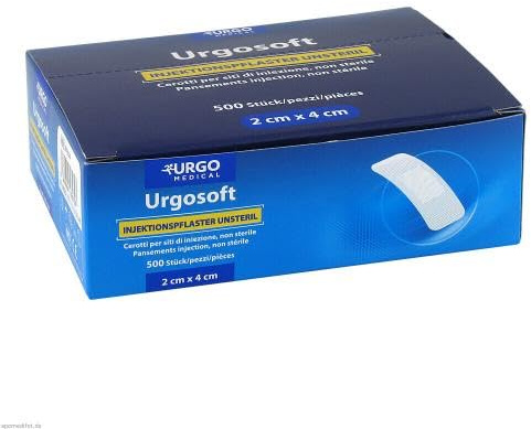 URGOSOFT Injektionspflaster 2x4 cm 500 Stück