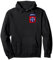 Aufnäher 82nd Airborne Division, Used-Look Pullover Hoodie