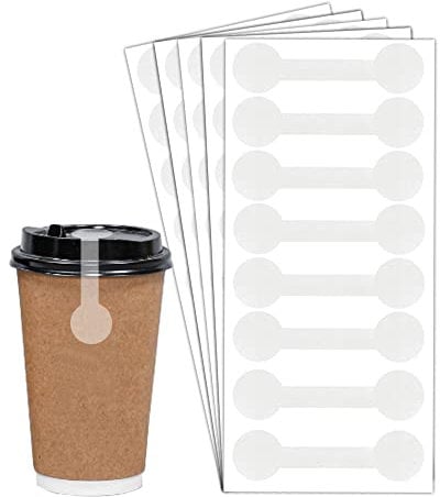 Transparent Tamper Evident Labels,Clear Tamper Resistant Stickers,2.75x0.5 Inch Adhesive Stickers Food Retail Package Sealed for Drink,Gift Packing,504 Pcs