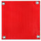Warnflaggen rot nach StVO für überhängende Lasten, 30 x 30 cm