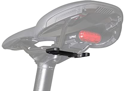 Lupine C14 Mag (Int) Fahrrad Sattelgestell Umrüstkit für Satteltaschen CNC Aluminium Halter schwarz eloxiert