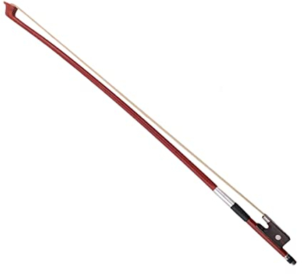 Vaguelly Arbor Rosshaar Geigenbogen Praktischer Übungsbogen Für Violinisten Helle Klangqualität Hochwertiges Material Braun