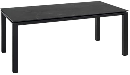 Tisch Monte Carlo Negro 180x90cm